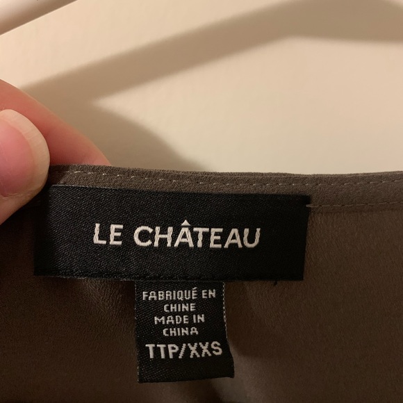 Le Chateau Green dress tank top - Picture 2 of 7